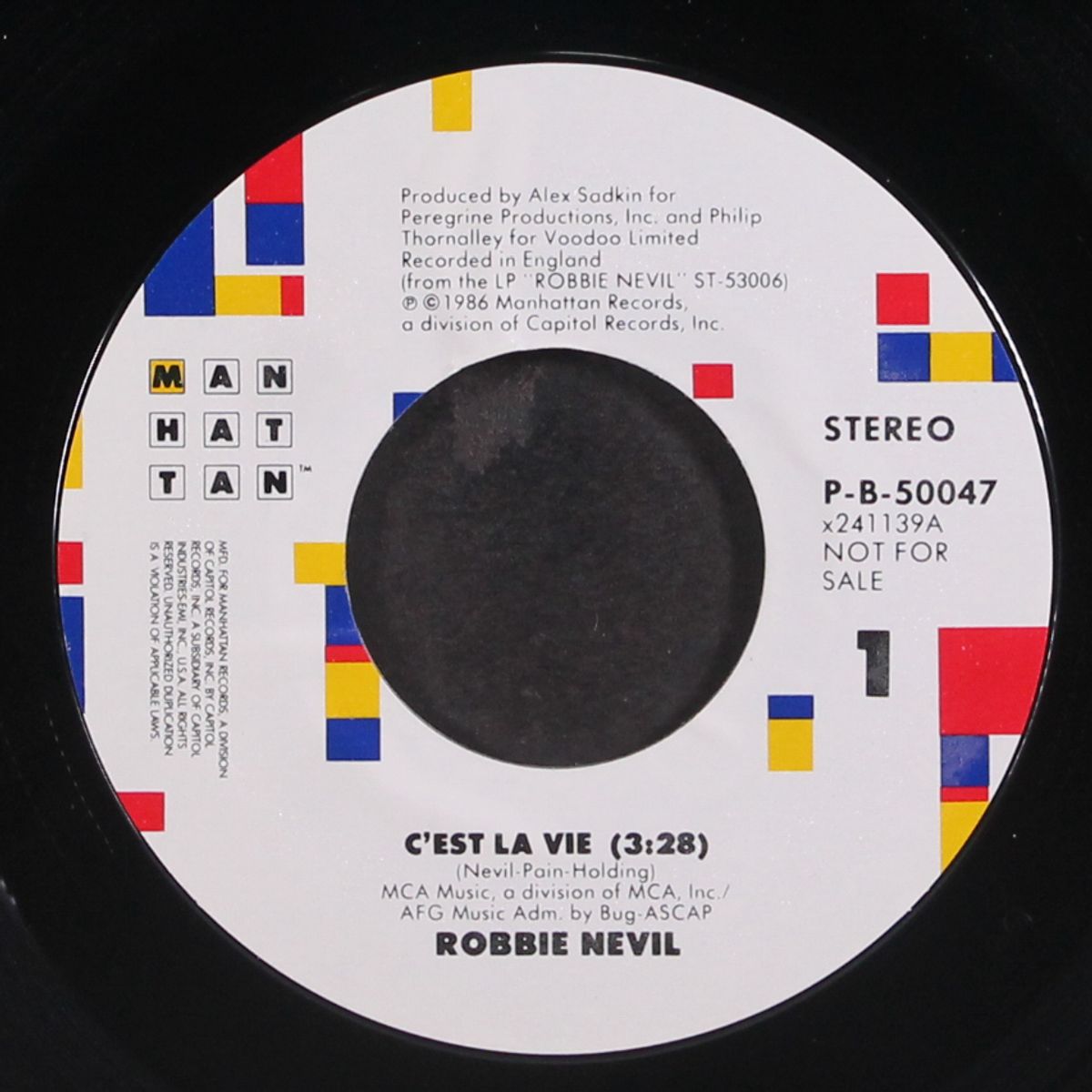 c'est la vie by ROBBIE NEVIL