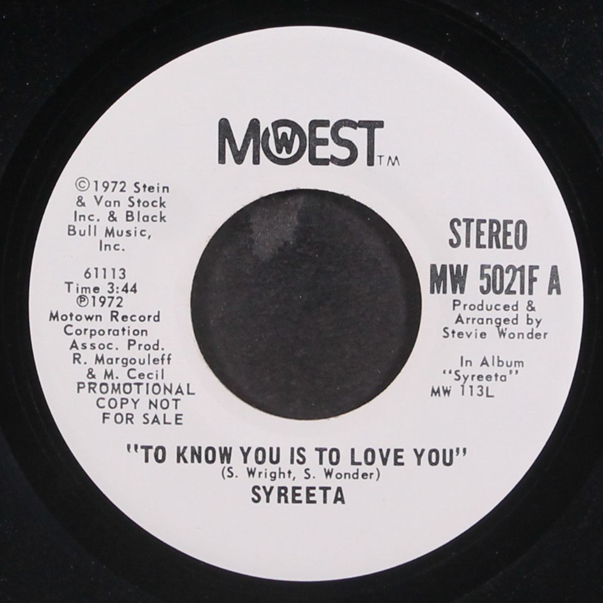 to know you is to love you by SYREETA