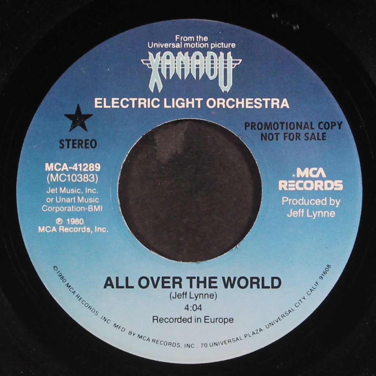 all over the world by ELECTRIC LIGHT ORCHESTRA