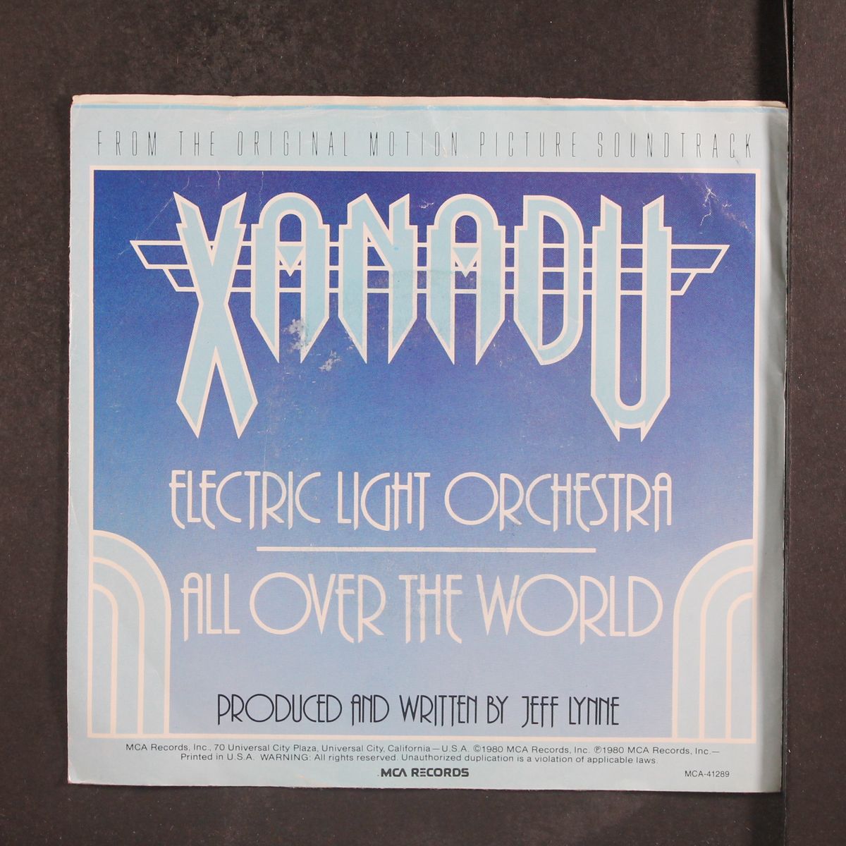 all over the world by ELECTRIC LIGHT ORCHESTRA