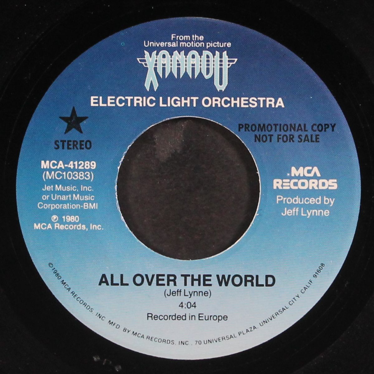all over the world by ELECTRIC LIGHT ORCHESTRA