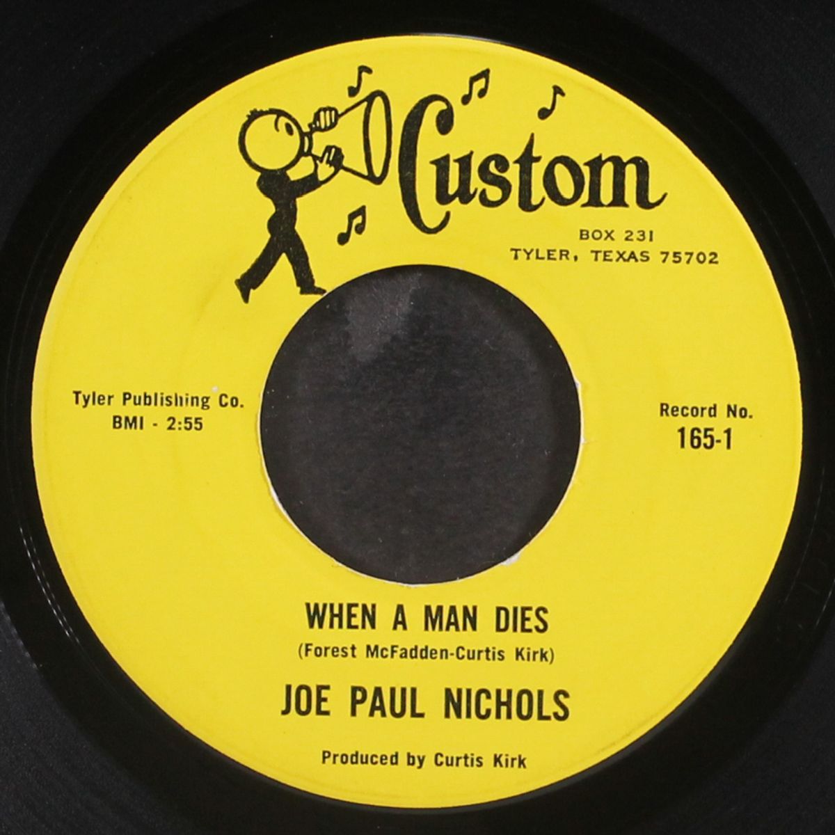when a man dies / country shoes by JOE PAUL NICHOLS