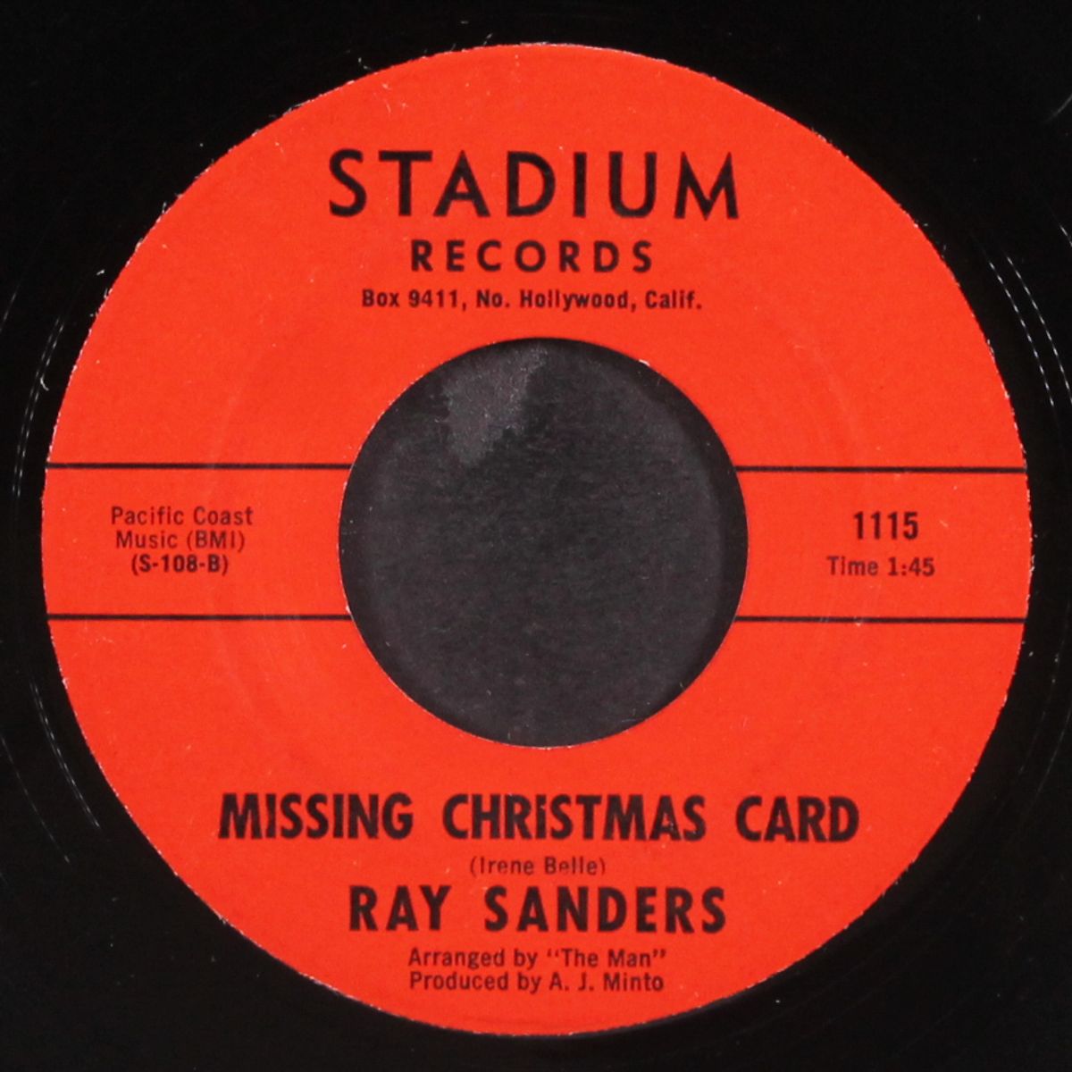 missing christmas card / christmas letter by RAY SANDERS