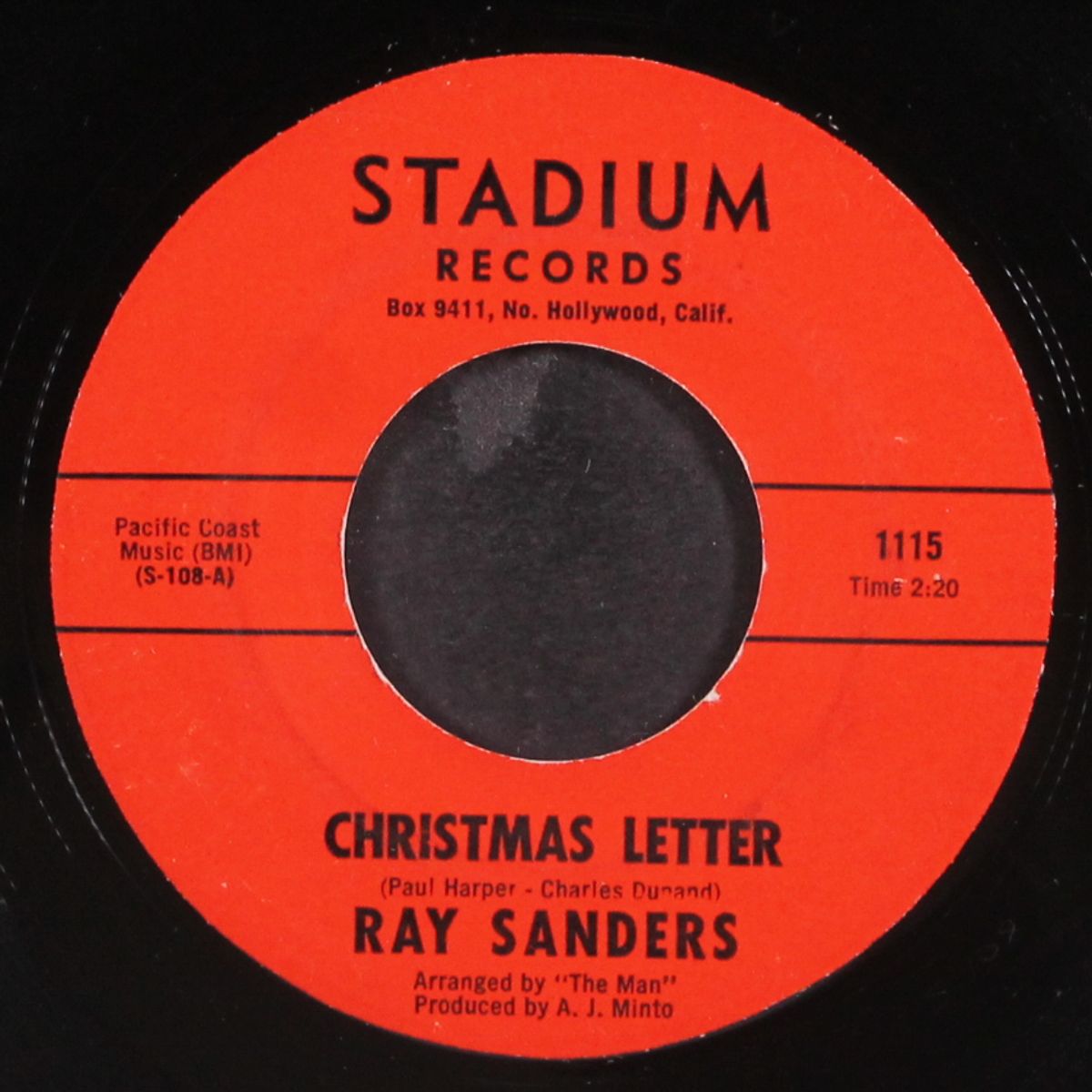missing christmas card / christmas letter by RAY SANDERS