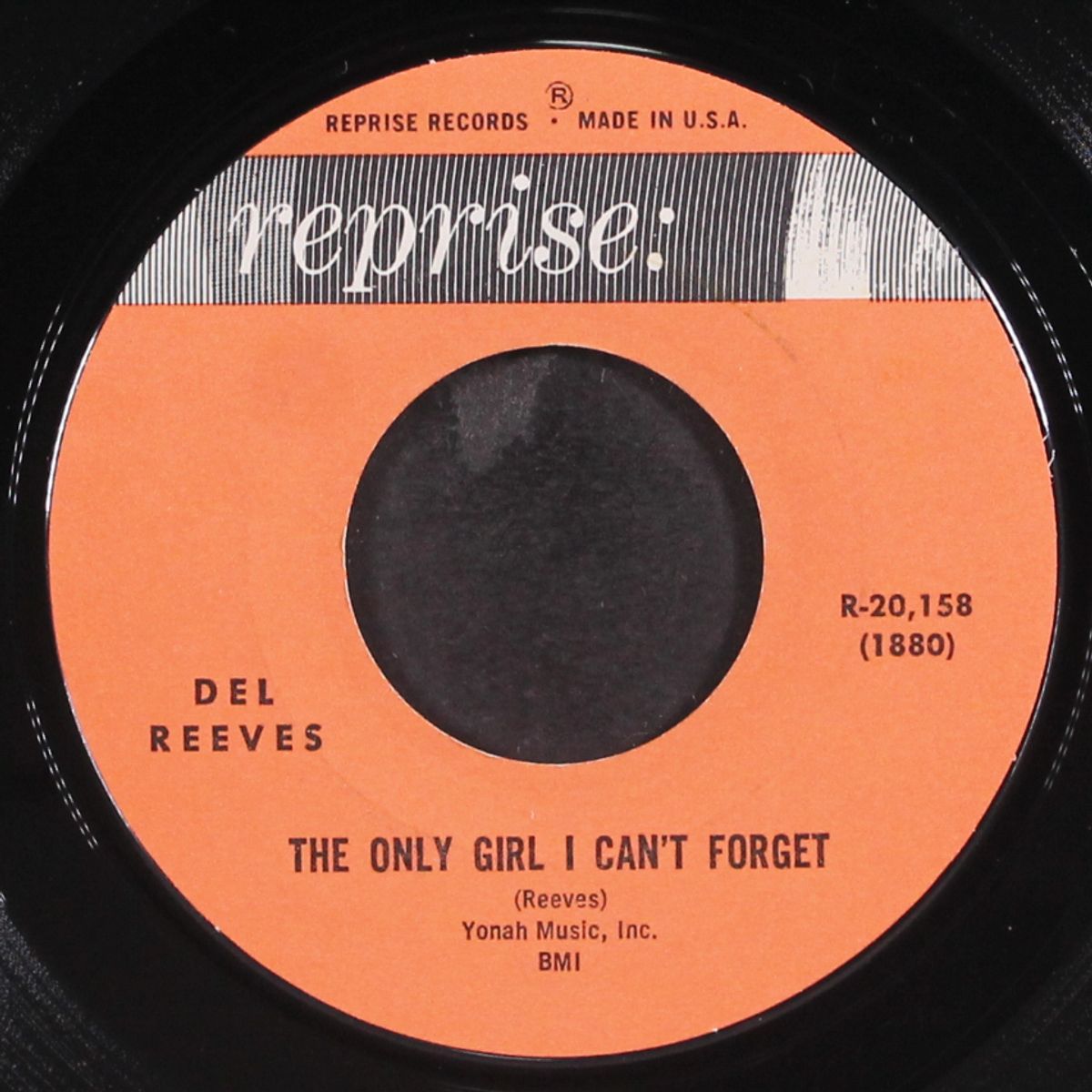 the only girl i can't forget by DEL REEVES