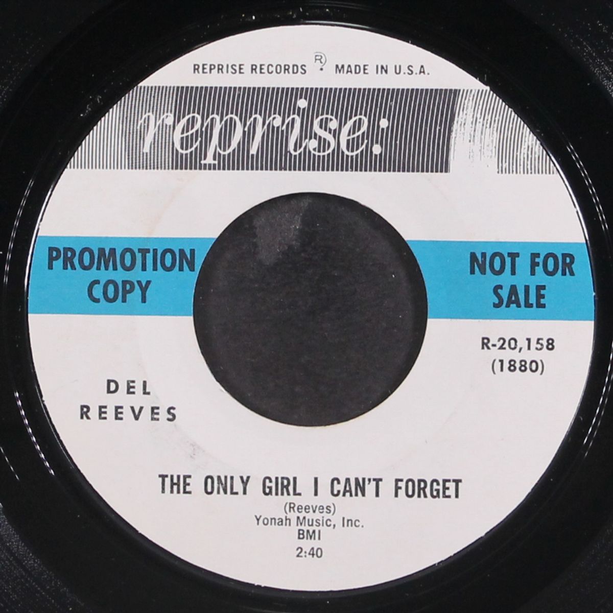 the only girl i can't forget by DEL REEVES