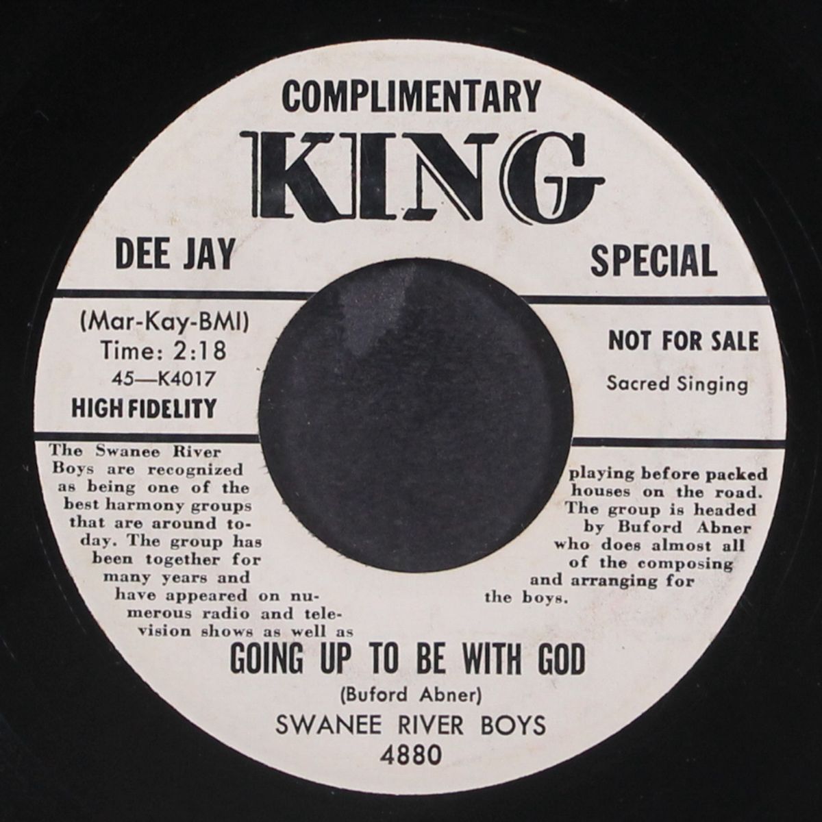 remember my name in your prayers by SWANEE RIVER BOYS
