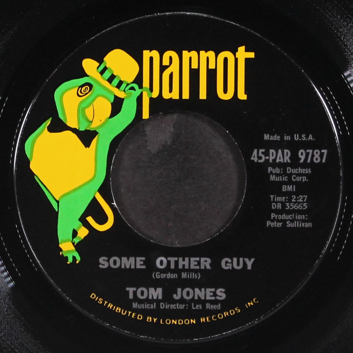 some other guy / with these hands by TOM JONES