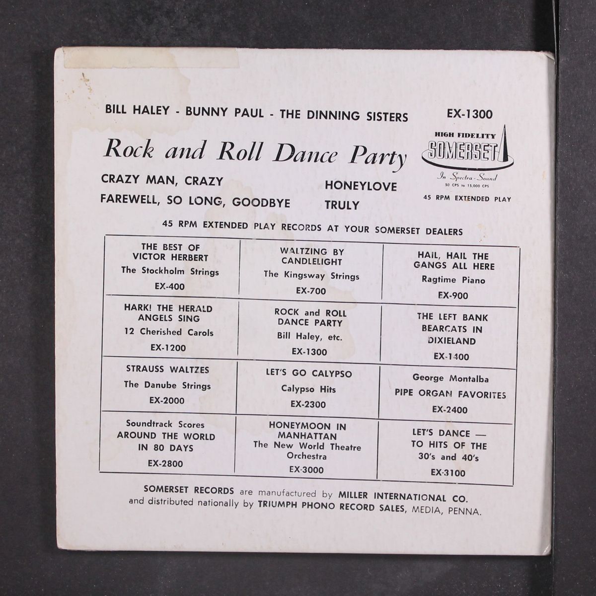 rock & roll dance party by BILL HALEY & OTHERS