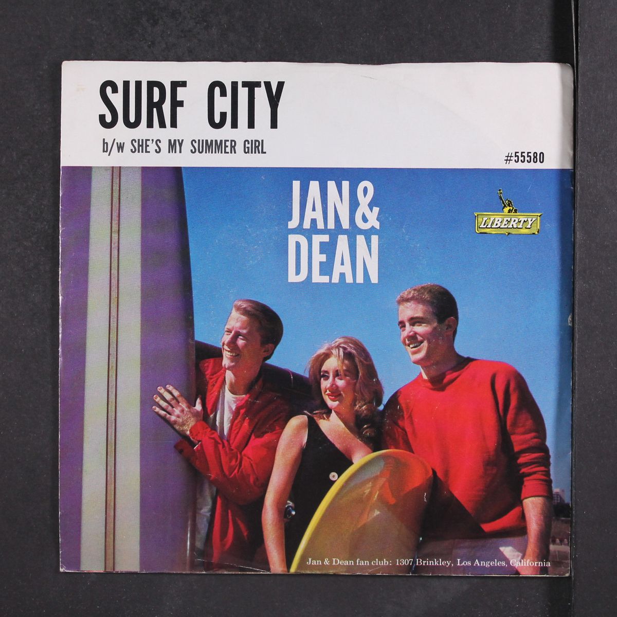 surf city / she's my summer girl by JAN & DEAN