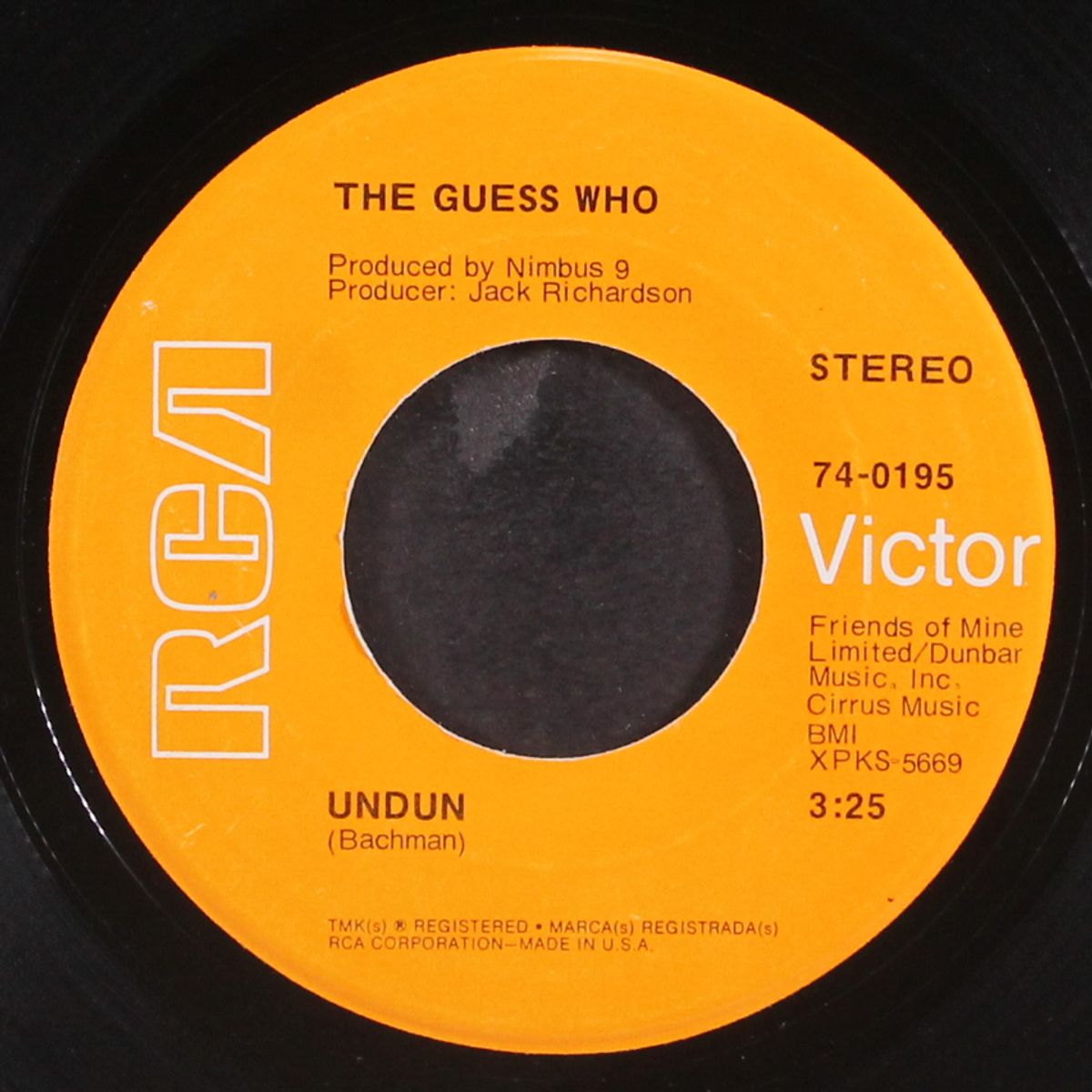 laughing / undun by GUESS WHO