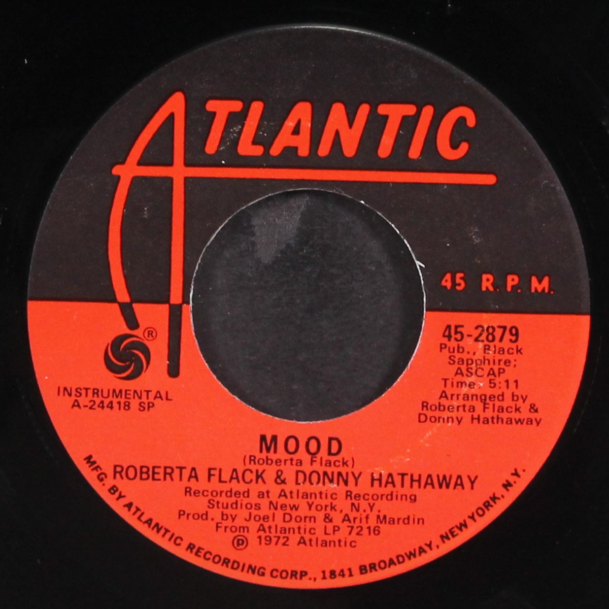 where is the love / mood by ROBERTA FLACK & DONNY HATHAWAY