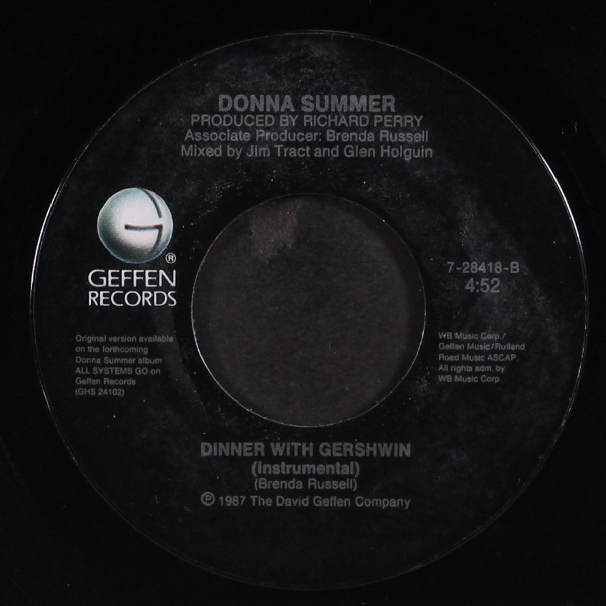 dinner with gershwin / same by DONNA SUMMER