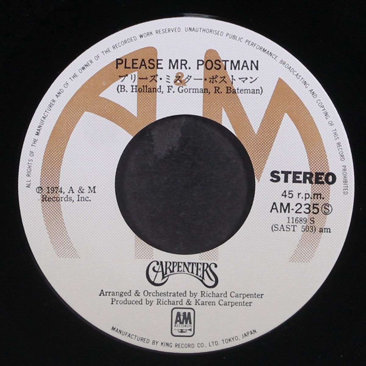 please mr. postman by CARPENTERS