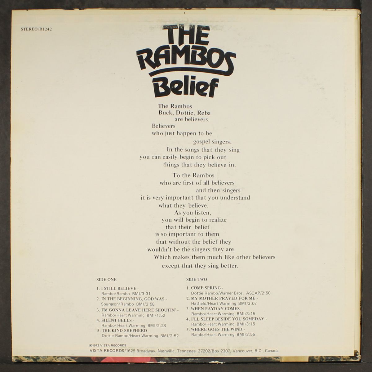 belief by RAMBOS