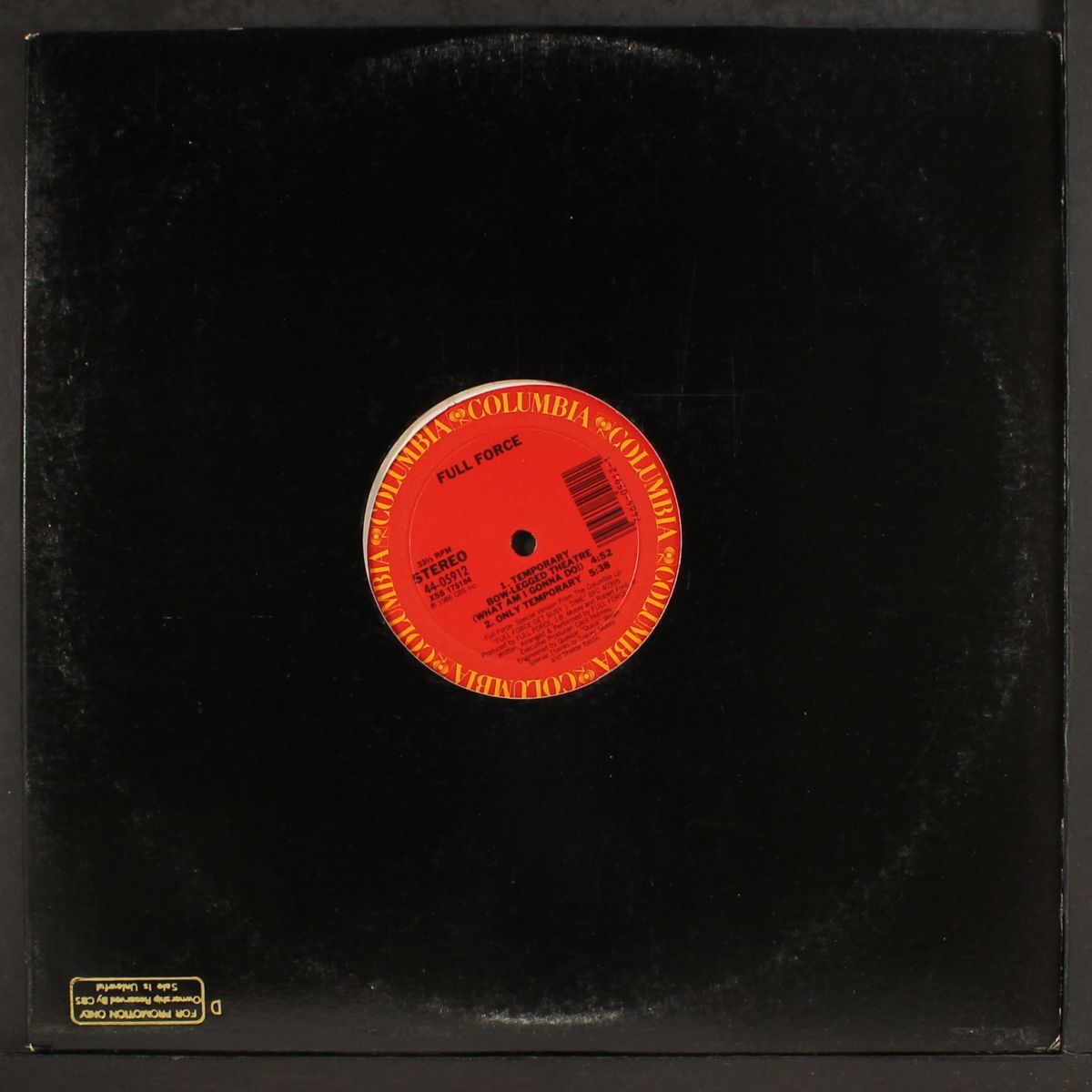 temporary love thing by FULL FORCE