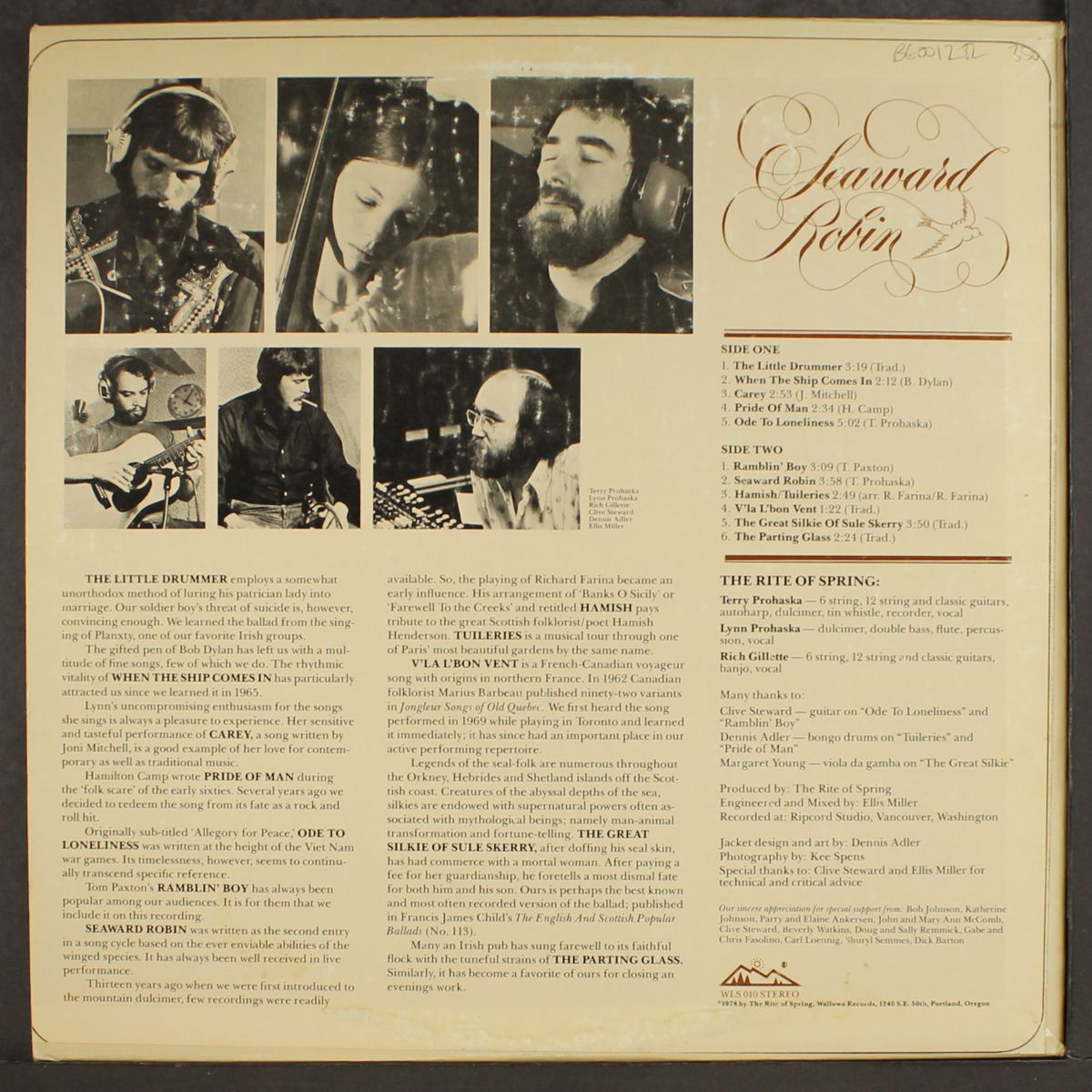 seaward robin by RITE OF SPRING