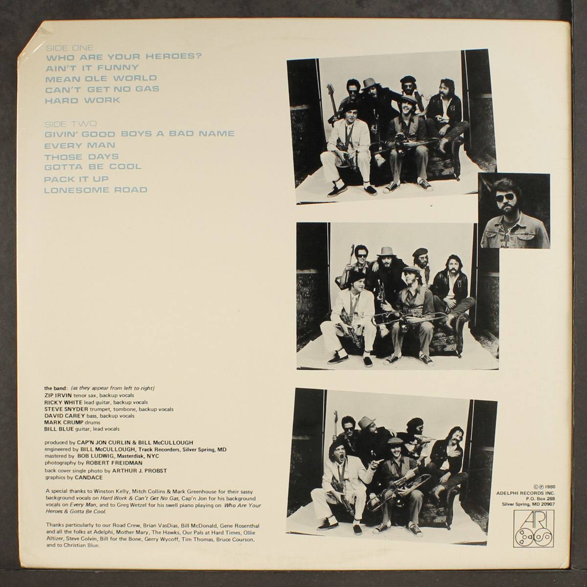 givin' good boys a bad name by BILL BLUE