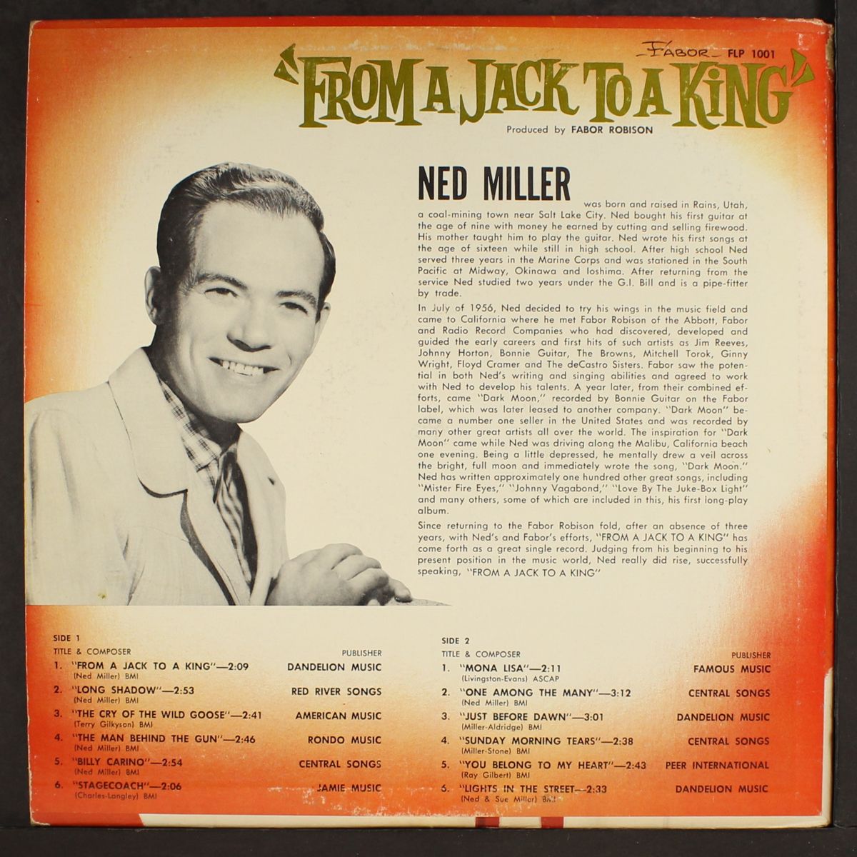 from a jack to a king by NED MILLER