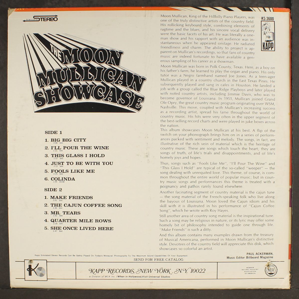 showcase by MOON MULLICAN