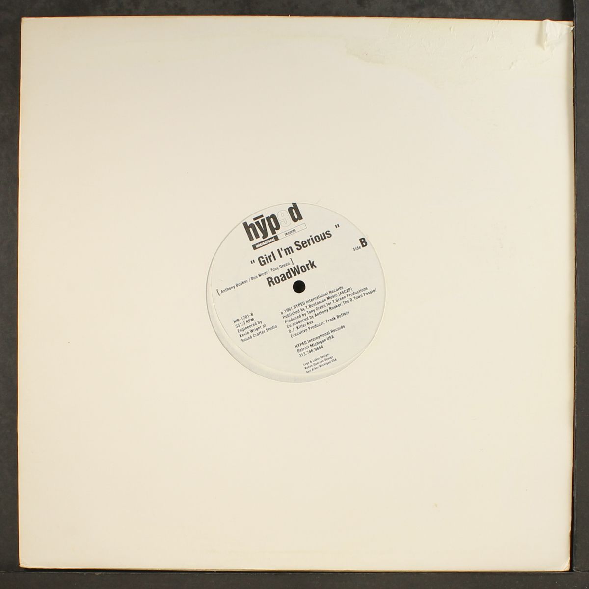 talk to me / girl i'm serious by ROADWORK