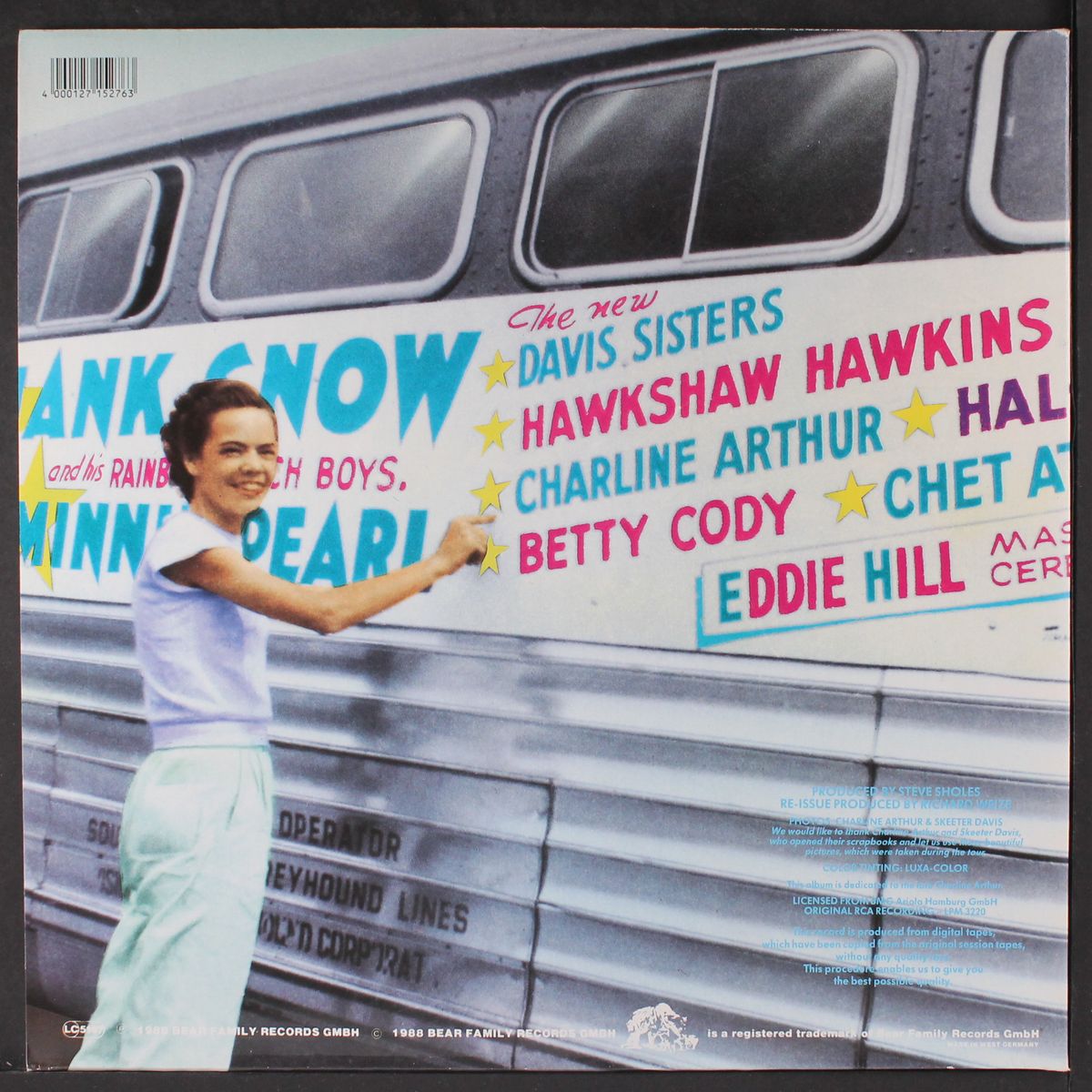 country & western caravan recorded live 1954 by VARIOUS