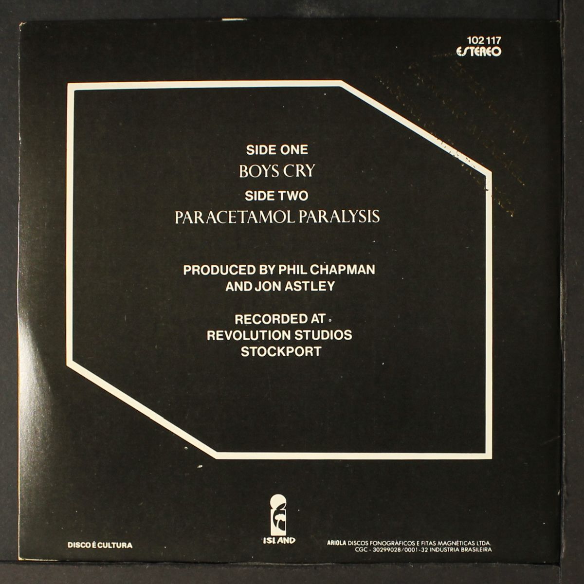 boys cry / paracetamol paralysis by DISTRACTIONS
