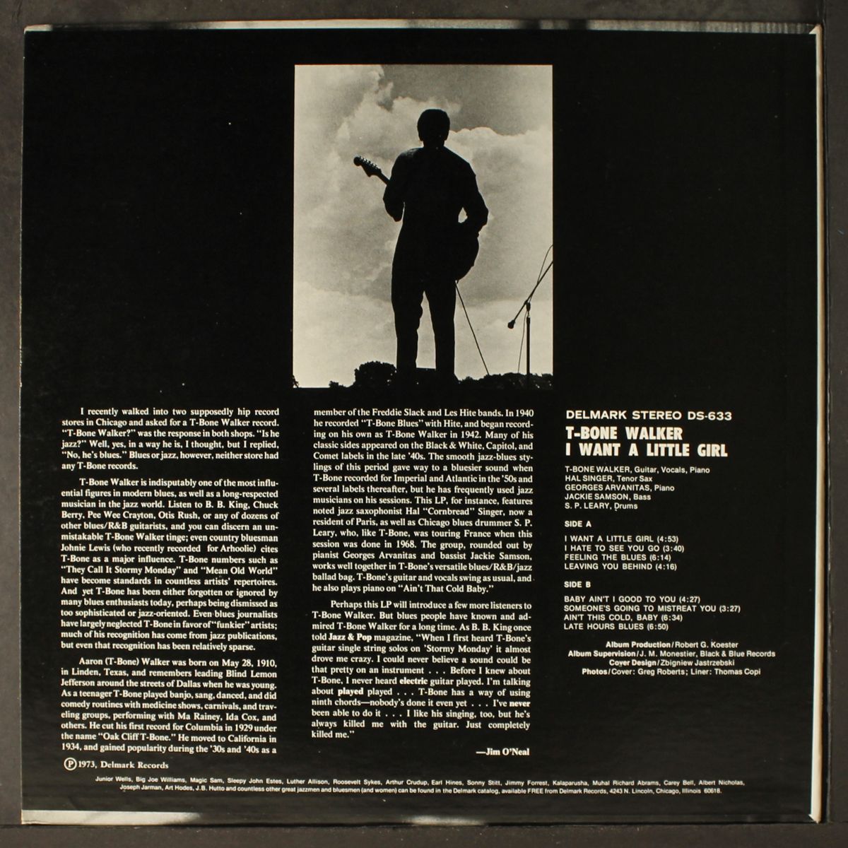 i want a little girl by T-BONE WALKER