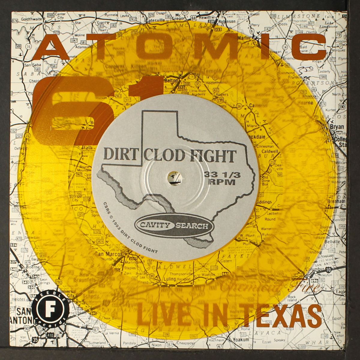 live in texas by ATOMIC 61 / DIRT CLOD FIGHT