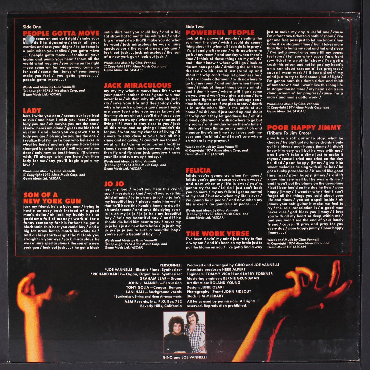 powerful people by GINO VANNELLI