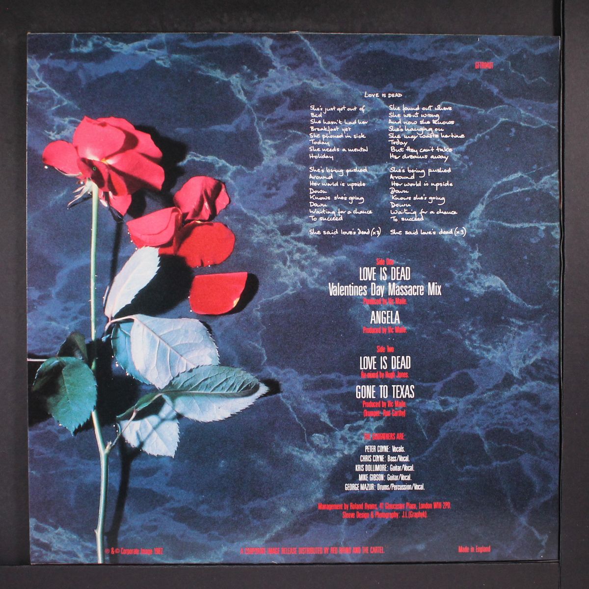 love is dead by GODFATHERS