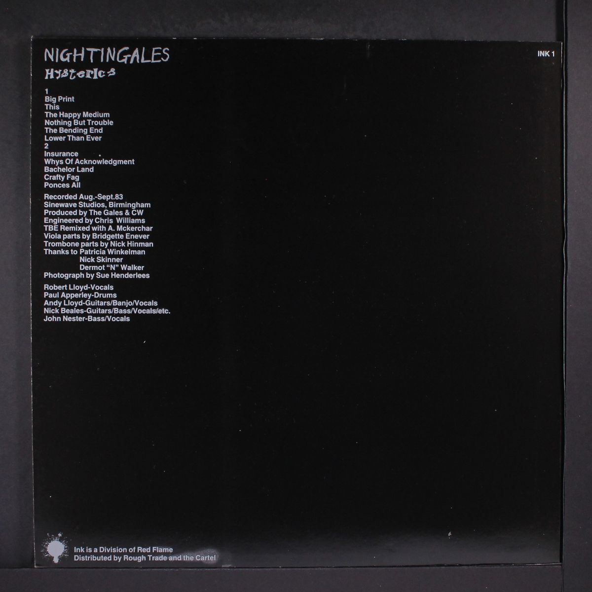 hysterics by NIGHTINGALES