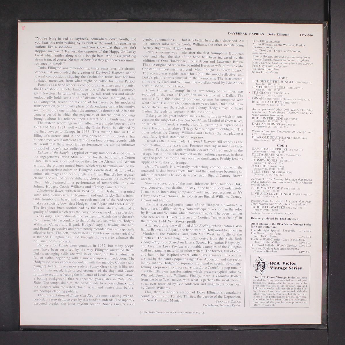 daybreak express by DUKE ELLINGTON