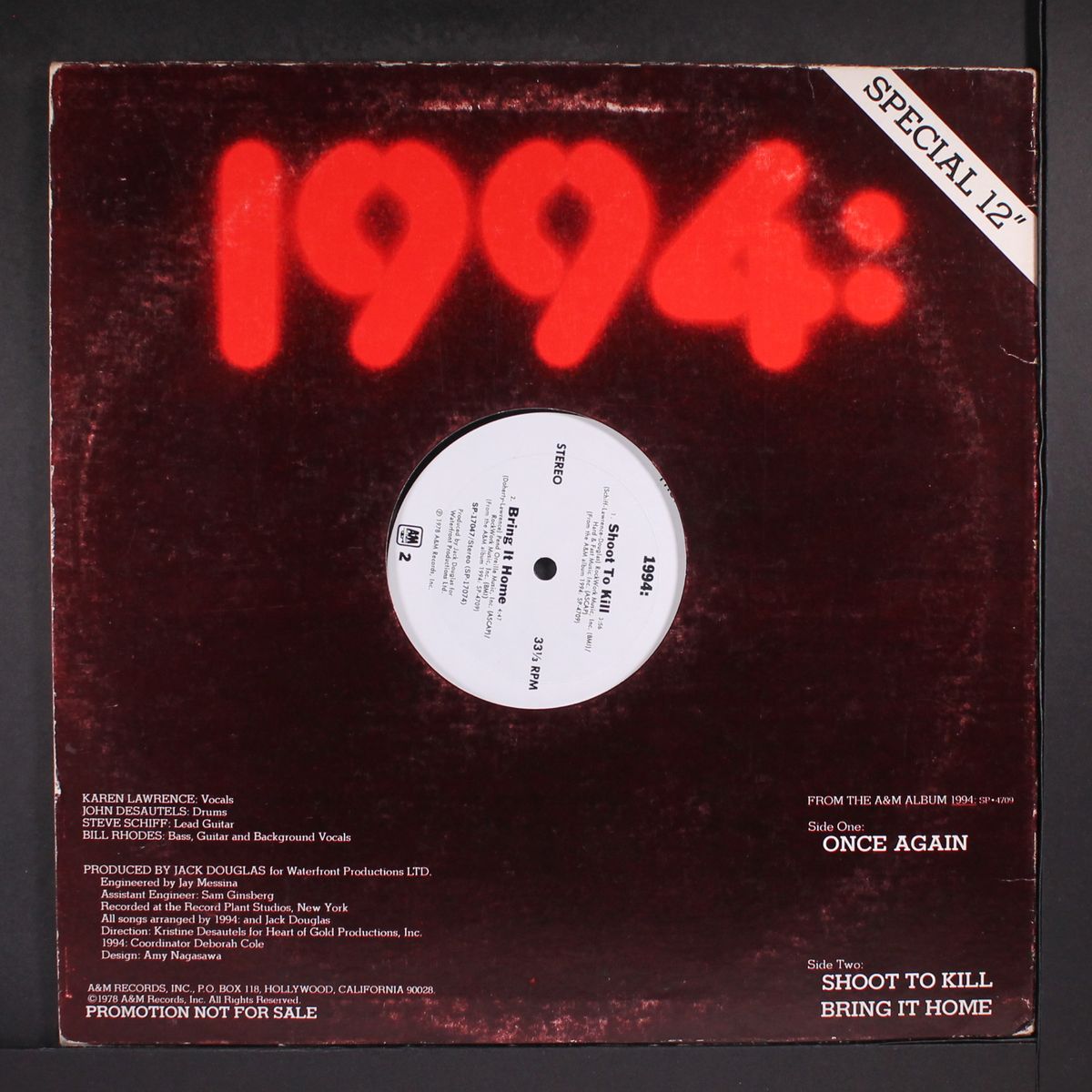 once again / shoot to kill / bring it home by 1994