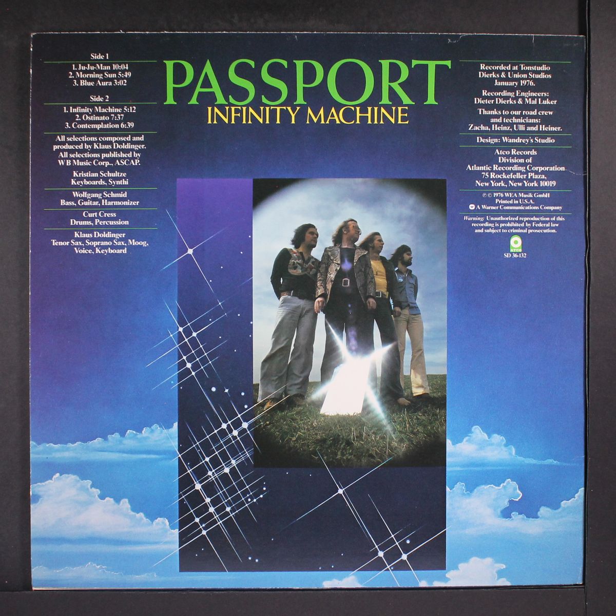 infinity machine by PASSPORT
