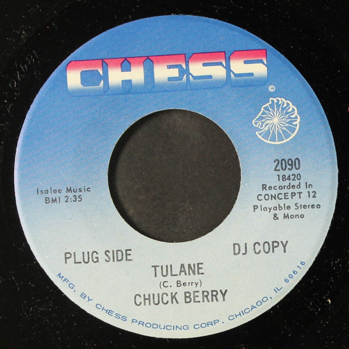 tulane / have mercy judge by CHUCK BERRY
