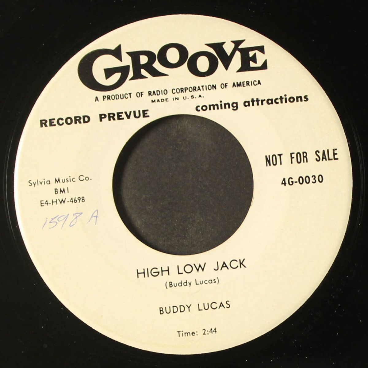 high low jack / no dice by BUDDY LUCAS
