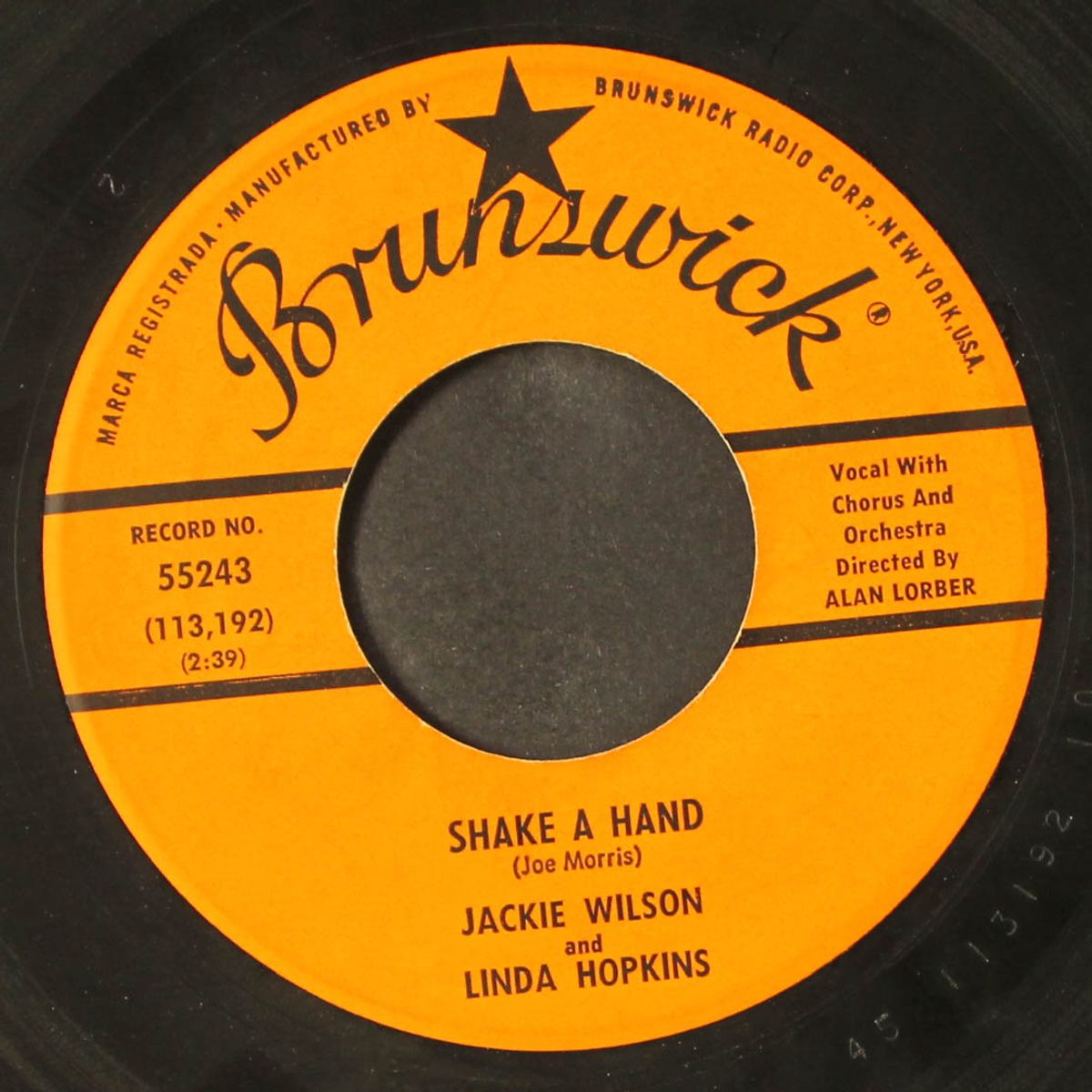 shake a hand / say i do by JACKIE WILSON & LINDA HOPKINS