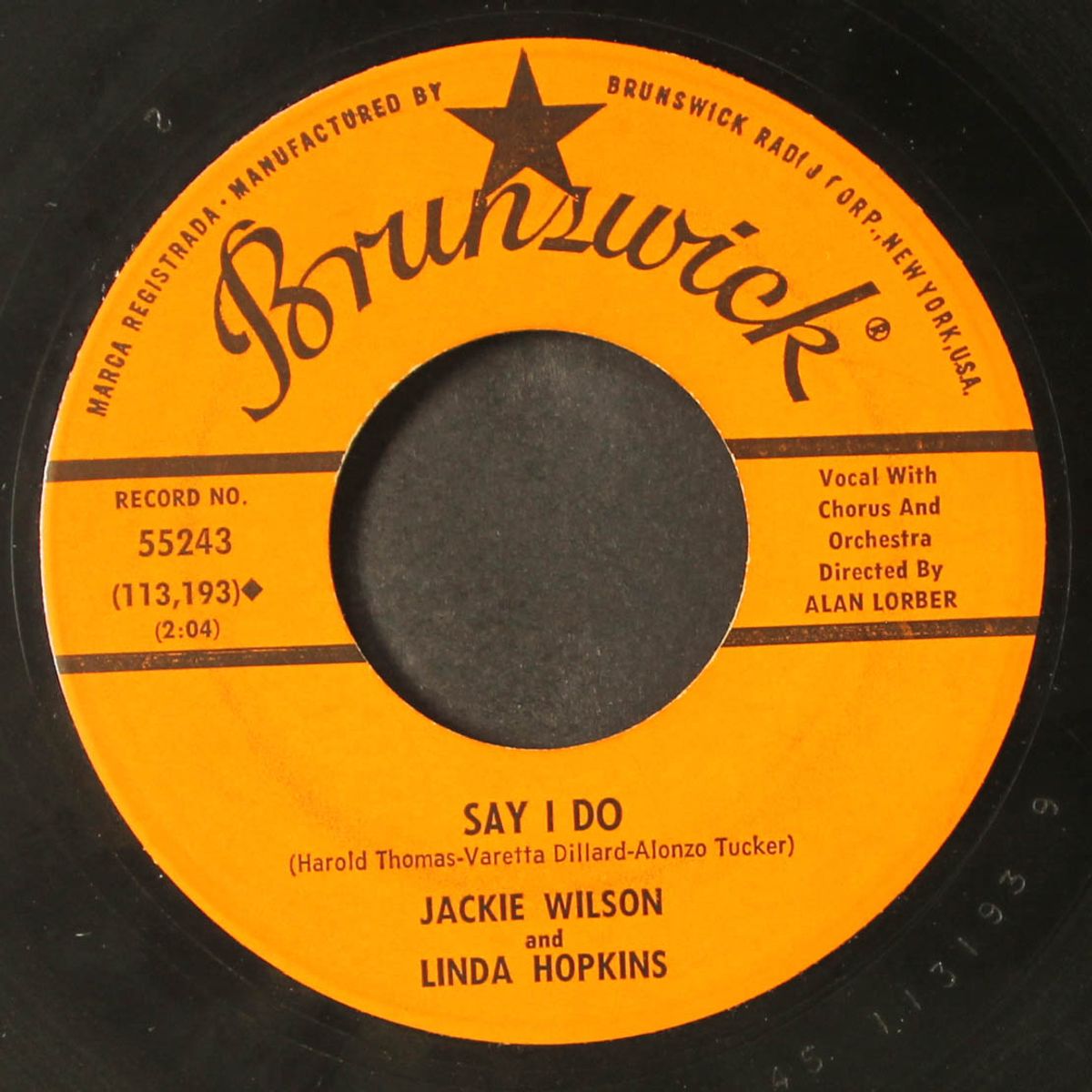 shake a hand / say i do by JACKIE WILSON & LINDA HOPKINS