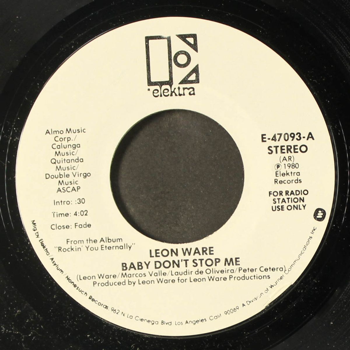 baby don't stop me / mono by LEON WARE