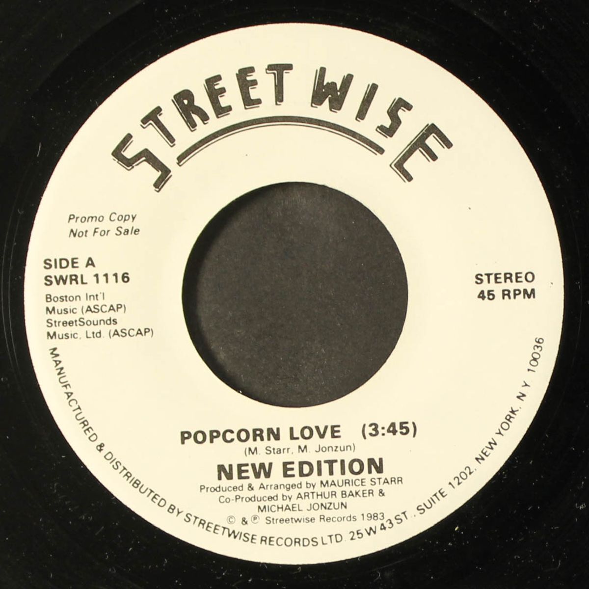 popcorn love / jealous girl by NEW EDITION
