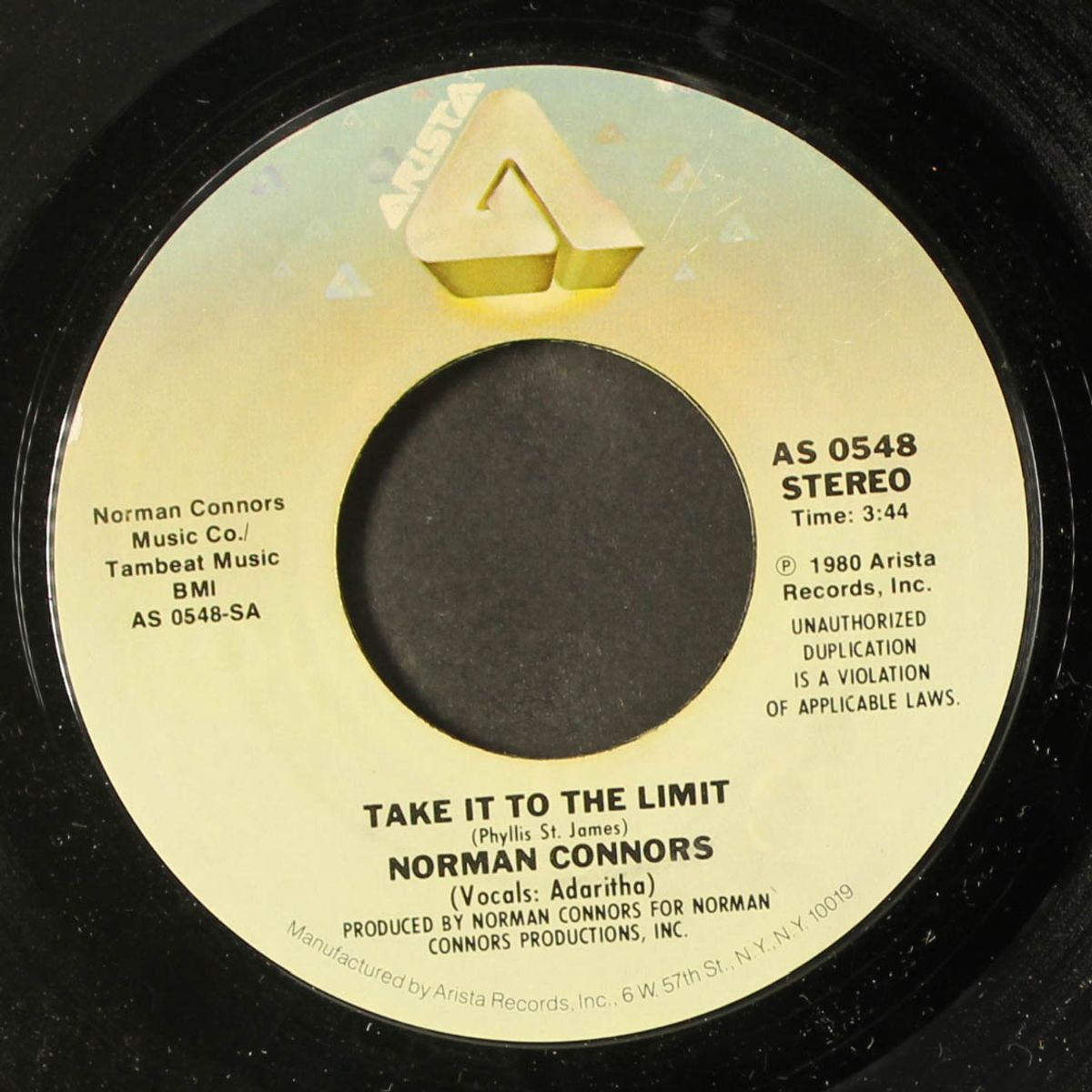 take it to the limit / you bring me joy by NORMAN CONNORS