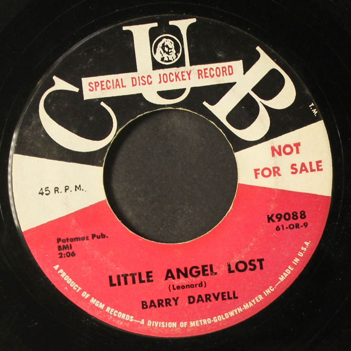 little angel lost / fountain of love by BARRY DARVELL