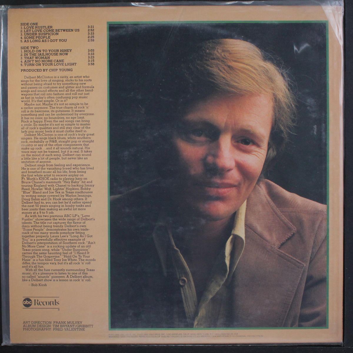 love rustler by DELBERT MCCLINTON