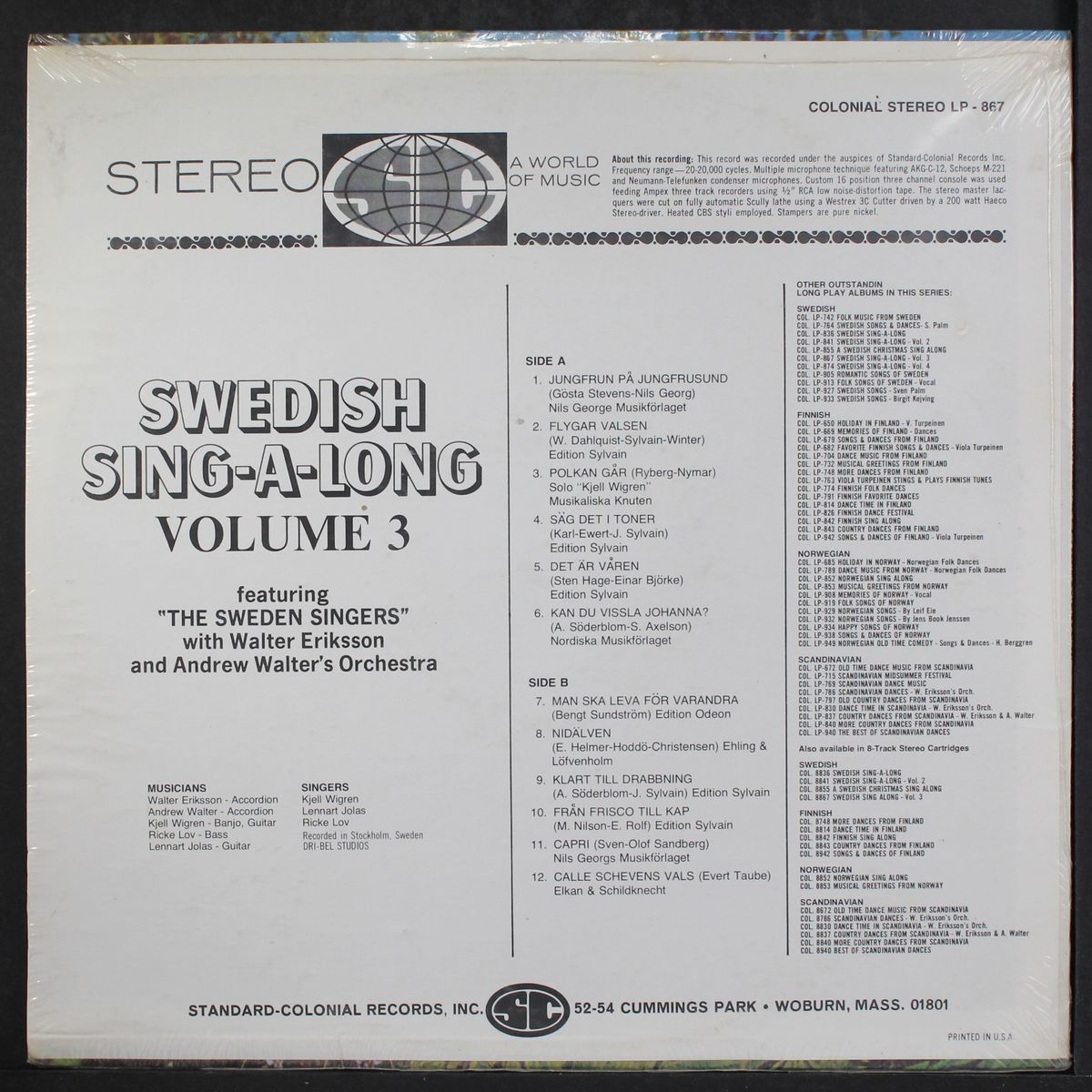 swedish sing-a-long vol. 3 by VARIOUS