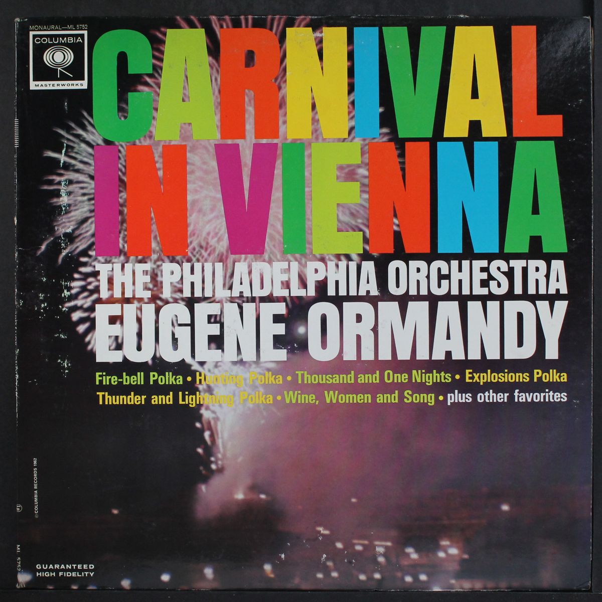 carnival in vienna by EUGENE ORMANDY