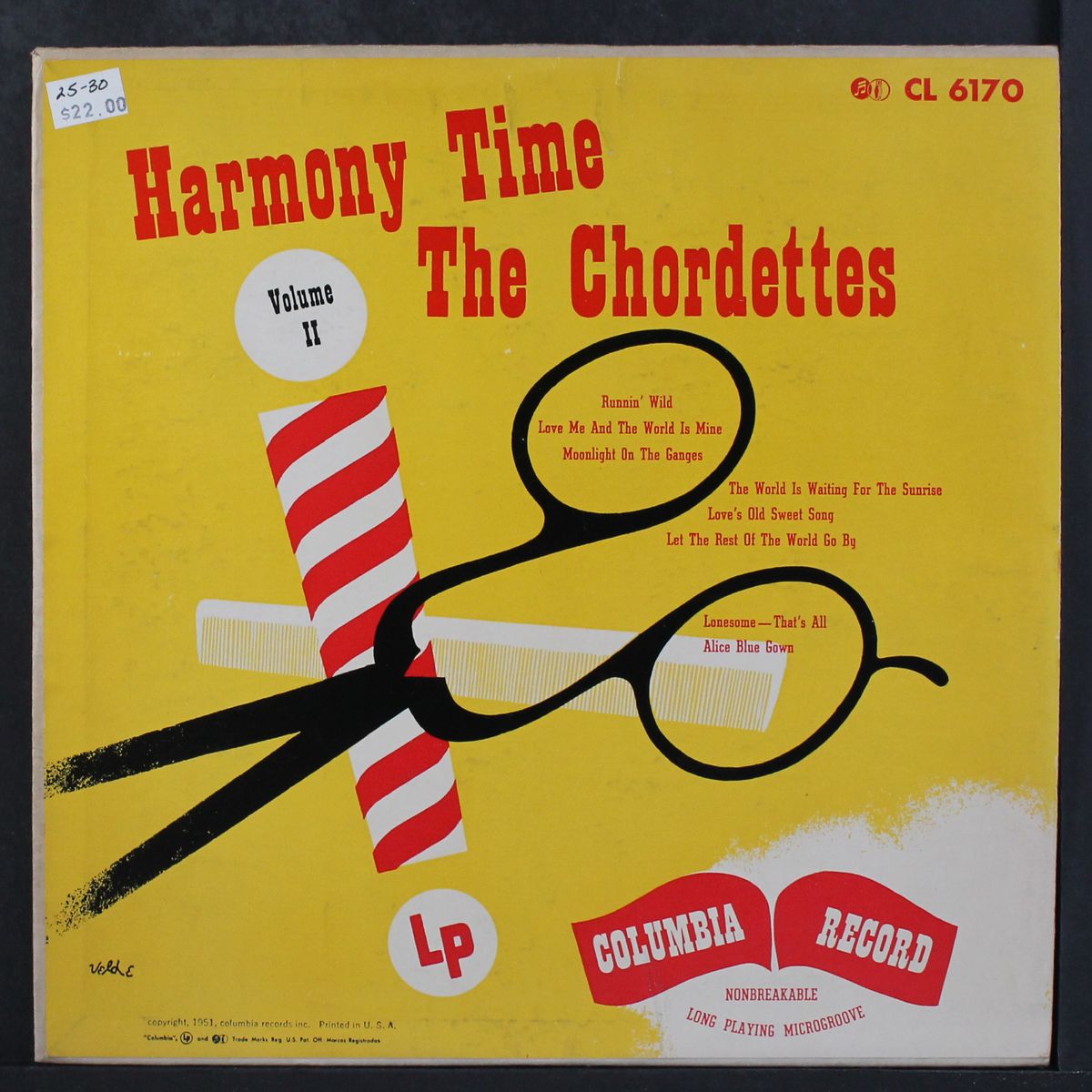 harmony time, vol. 2 by CHORDETTES