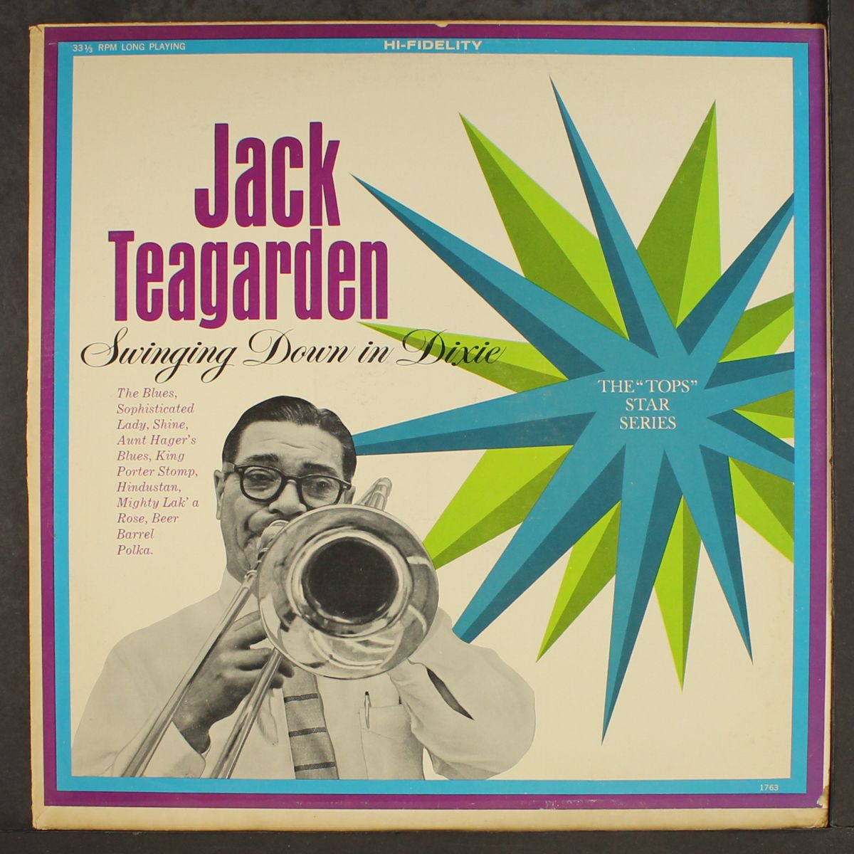 down in dixie by JACK TEAGARDEN