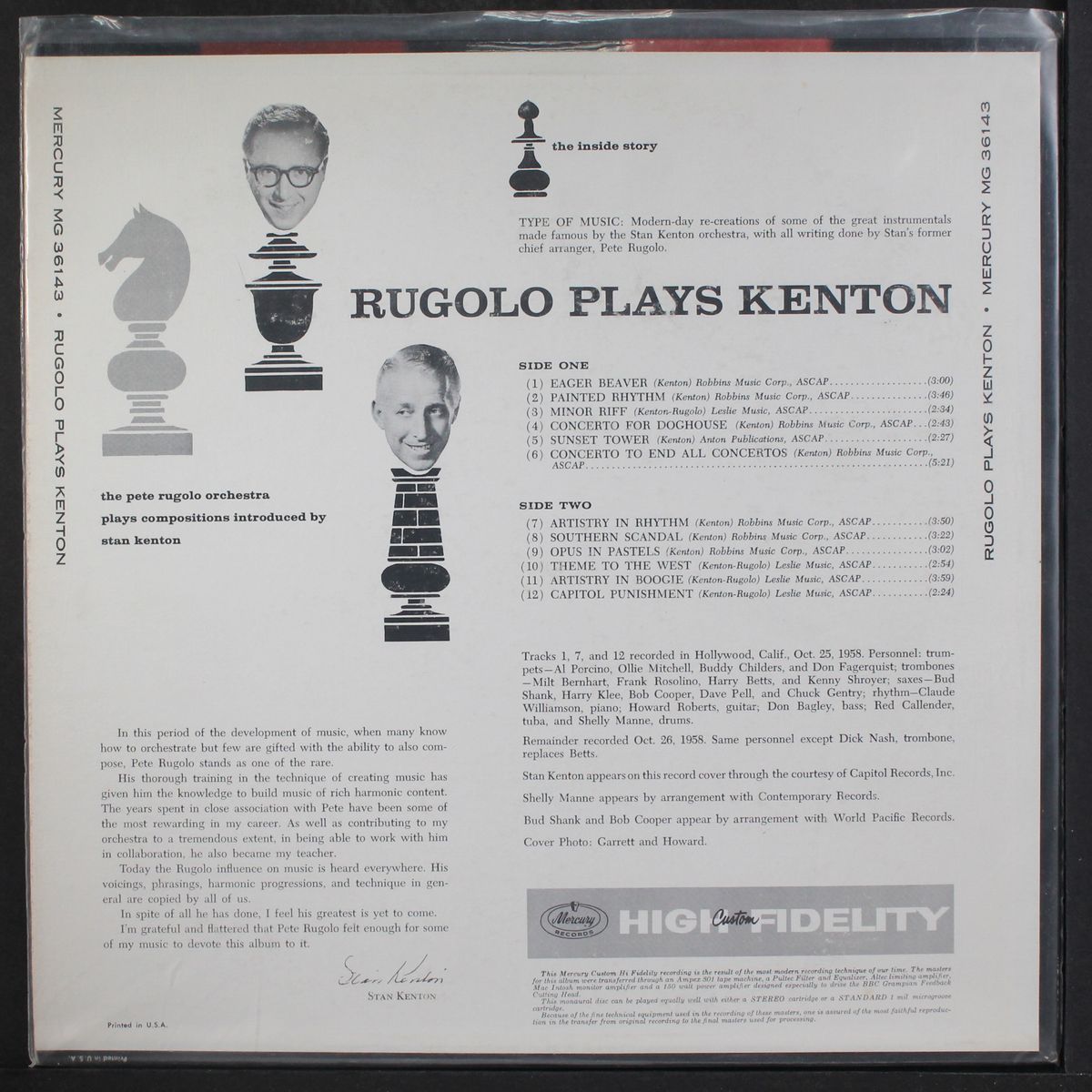 rugolo plays kenton by PETE RUGOLO