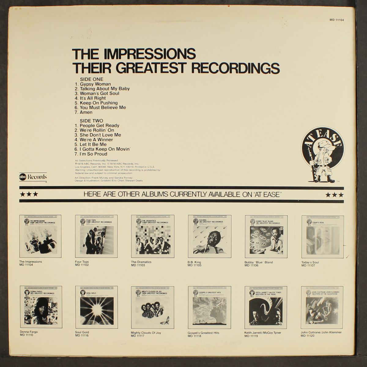 their greatest recordings by IMPRESSIONS